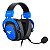 Fone De Ouvido Headset Gamer Havit H2002d Azul e Preto - Imagem 2
