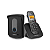 Telefone Sem Fio Intelbras Tis5010 Com Ramal Externo Preto - Imagem 1