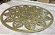 Mandala Clássica Emoldurada Lace Amor Dourada 60 cm mdf 6 mm - Imagem 5