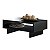 Mesa De Centro Sala de Estar Rack - Com Nicho porta Revistas - 65cm - Imagem 1