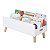 Kit 2 Porta Livros Revisteiro Infantil Pé Palito 60cm Branco - Imagem 4