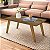 Mesa De Centro Retangular Sala Mdf Pé Palito Decorativa - Solanum 65x35cm - Imagem 1