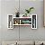 Nicho Estante De Parede Luxo Decoração Moderno Livro Branco - Imagem 2