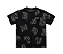 Camiseta Disturb Wireframe Jacquard in Black - Imagem 1