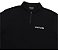 Camiseta Polo Disturb Athletics Zip Polo in Black - Imagem 2