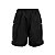 Shorts Barra Crew Short "B Textura" Preto - Imagem 3