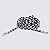 Cadarço Vans Laces Black-White Checkerboard - Imagem 1