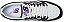 Tênis New Balance 480 Low Unissex Pto/Bco/Roxo - Imagem 3