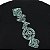 Camiseta Disturb Snakeskin T Shirt in Black - Imagem 2