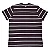 Camiseta Tupode Listrada Bsbl Marrom - Imagem 3