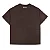 Camiseta Barra Assinatura Patch Estonada Marrom - Imagem 3