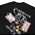 Camiseta Disturb Pocket Junk Tee in Black - Imagem 3