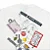 Camiseta Disturb Pocket Junk Tee in Off White - Imagem 3