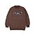 Moletom Disturb Fragment Crewneck in Brown - Imagem 1