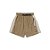 Short Barra "B Logo Textura " Bege - Imagem 1
