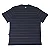 CAMISETA TUPODE LISTRADA ANC PRETO MARROM - Imagem 3