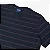 CAMISETA TUPODE LISTRADA ANC PRETO MARROM - Imagem 4