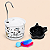 Bebedouro para Gatos Alumínio Decorado | DM Pets - Imagem 1