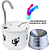 Kit Fonte para Gato + Comedouro - Colors Branco - Imagem 1