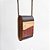 Bolsa Vertical madeira Roxinho e Freijo - Imagem 1