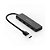 Hub USB 2.0 4 Portas HU-230BK Preto C3- Tech - Imagem 3
