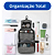 Necessaire Organizadora de Viagem: Maquiagem e Higiene Pessoal - Imagem 4
