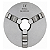 Placa para Torno 3 Castanhas Universais 315mm Ferro Fundido (Castanhas Internas e Externas) - KING TOOLS - Imagem 2