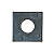 Arruela Quadrada para Poste 13mm 3x32x32x Galvanizada - LUX - Imagem 2