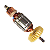 Induzido 220V para Martele Modelo DH24PG - 360962E - HITACHI - Imagem 2