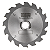 Lâmina de Serra Circular 180x30mm 16 Dentes Widea Alternada para Madeira - WAGNER LENNARTZ - Imagem 1