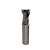 Fresa 11mm 2 Cortes Topo DIN327 - 1445 – INDAÇO - Imagem 2