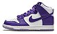Nike Dunk High "Varsity Purple" - Imagem 1