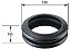 Fole Pneum Encaixe Grande 380mm Para Carreta Truck St 4005 - Imagem 3