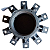 Cubo Disco Carreta Outboard Radial 90/90 Suspensys - Imagem 1