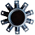 Cubo Disco Carreta Outboard Radial 90/90 Suspensys - Imagem 4