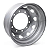 Roda Pneu S/ Camara 295 10 Furos Carretas Pneu 8,25x22 - Imagem 2