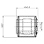 Bucha Tirante Carreta Randon 24x58x63 2000 3116 - Imagem 3