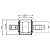 Bucha Braço Tirante Tensor Suspensys C/pino 63x55 - Imagem 4