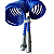 Mangueira Espiral Cavalo/carreta 5,500mm Machom16xm18 Azul - Imagem 1