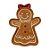 Petisqueiras Gingerbread Natal - Imagem 2