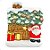 Casinha Natalina Papai Noel com LED - Imagem 1