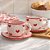 Caneca Pearl Tulipa e Corações - Imagem 2