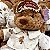 Urso de Pelúcia Com Pijama e Máscara de dormir - Imagem 3