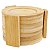 Itens Decoração Bambu Porta Copos , Bandeja e Mesa de Café - Imagem 4