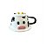 Caneca Fofa Vaquinha Com Tampa - Imagem 4