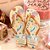 Chinelos Havaianas Harry Potter Bolo Rosa Dourado - Imagem 1