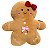 Almofada Natalina Gingerbread Girl - Imagem 2