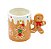 Canecas Natalinas Gingerbread, Boneco e Soldadinho - Imagem 5