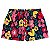 Conjunto Infantil Blusa + Short Malha Girafa Floral Kyly 111104 - Imagem 4