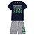 Conjunto Infantil Camiseta + Short Moletinho Futebol Kyly 111249 - Imagem 1